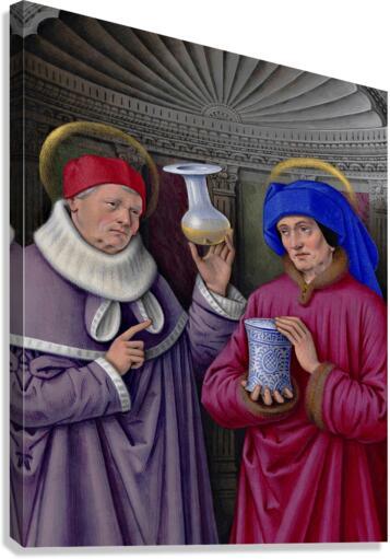 Canvas Print - Sts. Cosmas and Damian by Museum Art - Trinity Stores