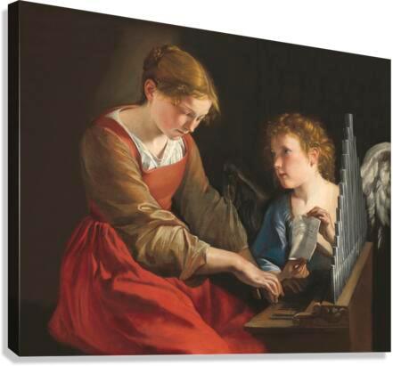 Canvas Print - St. Cecilia by Museum Art - Trinity Stores