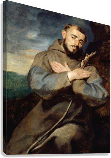 Canvas Print - St. Francis of Assisi by Museum Art - Trinity Stores