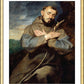 Wall Frame Gold, Matted - St. Francis of Assisi by Museum Art - Trinity Stores
