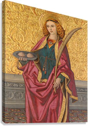 Canvas Print - St. Agatha by Museum Art - Trinity Stores