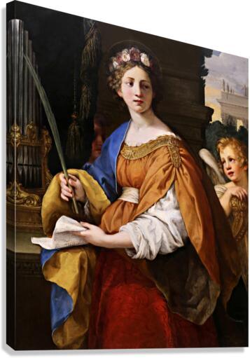 Canvas Print - St. Cecilia by Museum Art - Trinity Stores