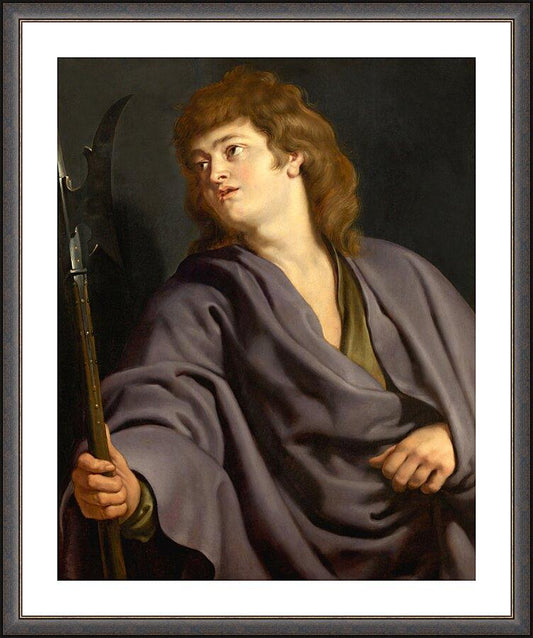 Wall Frame Espresso, Matted - St. Matthew by Museum Art - Trinity Stores