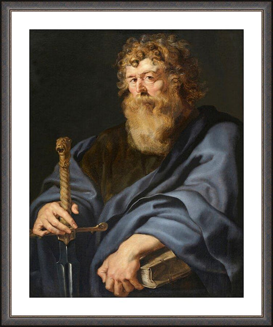 Wall Frame Espresso, Matted - St. Paul by Museum Art - Trinity Stores