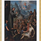 Wall Frame Gold, Matted - Miracles of St. Salvador de Horta by Museum Art - Trinity Stores