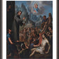 Wall Frame Espresso, Matted - Miracles of St. Salvador de Horta by Museum Art - Trinity Stores