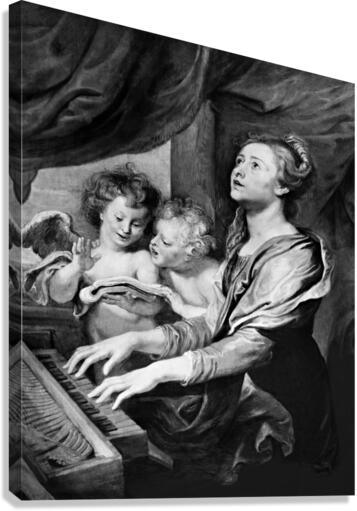 Canvas Print - St. Cecilia by Museum Art - Trinity Stores
