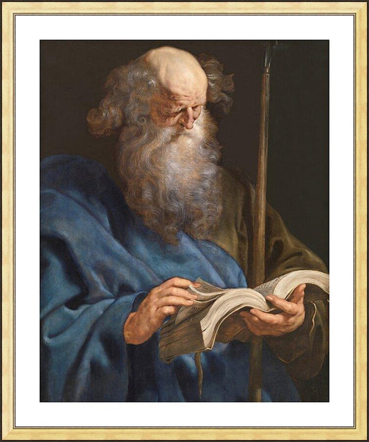 Wall Frame Gold, Matted - St. Thomas by Museum Art - Trinity Stores