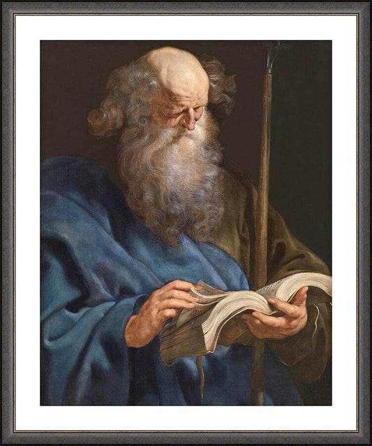 Wall Frame Espresso, Matted - St. Thomas by Museum Art - Trinity Stores