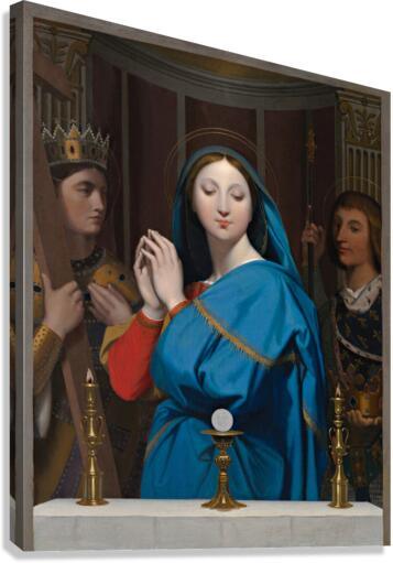 Canvas Print - Mary Adoring the Host by Museum Art - Trinity Stores