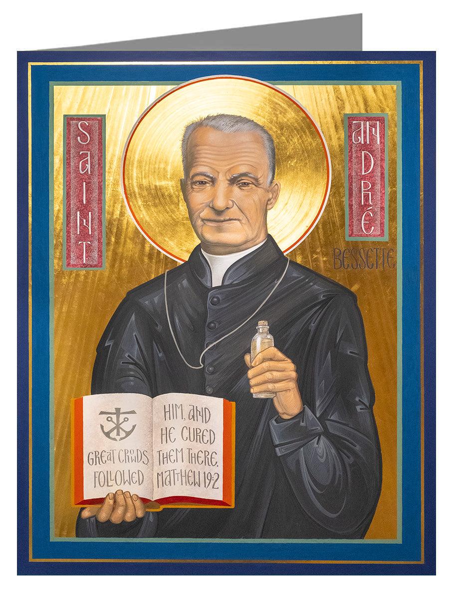 St. André Bessette - Note Card Custom Text by Robert Gerwing - Trinity Stores