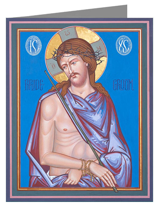 Christ the Bridegroom - Note Card Custom Text by Robert Gerwing - Trinity Stores