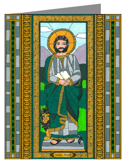 St. Mark - Note Card Custom Text by Brenda Nippert - Trinity Stores