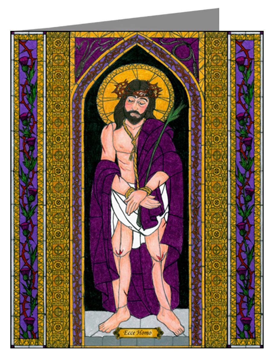 Ecce Homo - Note Card Custom Text by Brenda Nippert - Trinity Stores