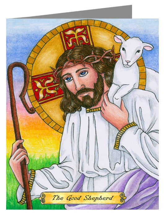 Good Shepherd - Note Card Custom Text by Brenda Nippert - Trinity Stores