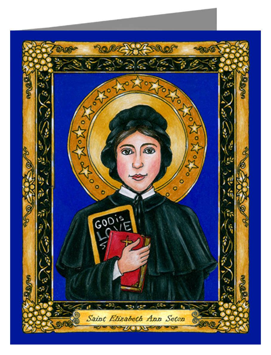 St. Elizabeth Ann Seton - Note Card Custom Text by Brenda Nippert - Trinity Stores