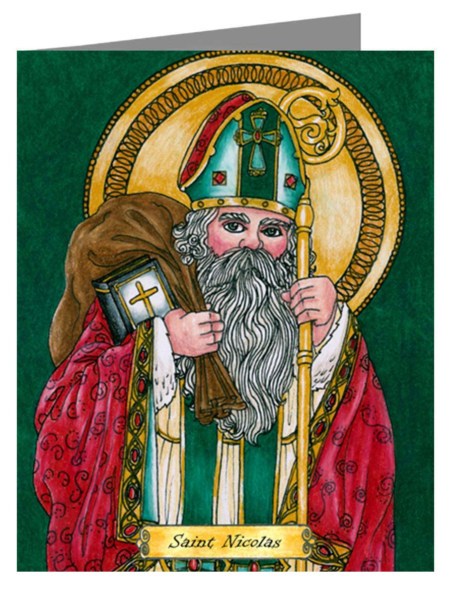 St. Nicholas - Note Card Custom Text by Brenda Nippert - Trinity Stores