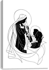 Canvas Print - Ann Adams' Madonna by D. Paulos