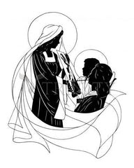 Metal Print - Ann Adams' Madonna by D. Paulos