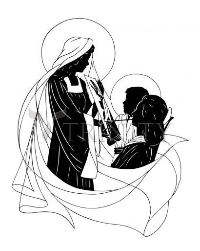 Acrylic Print - Ann Adams' Madonna by Dan Paulos - Trinity Stores