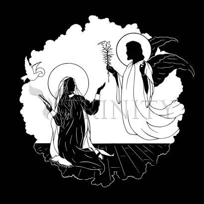 Canvas Print - Annunciation by Dan Paulos - Trinity Stores