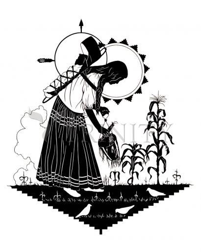 Canvas Print - Apache Madonna by Dan Paulos - Trinity Stores