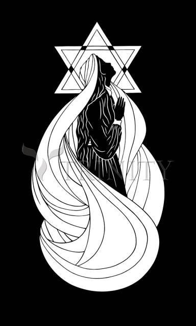 Canvas Print - Bright Star of David by Dan Paulos