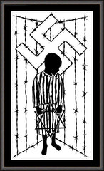 Wall Frame Espresso - Behold The Child by D. Paulos