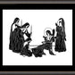 Wall Frame Espresso, Matted - St. Bernadette, Death of by Dan Paulos - Trinity Stores