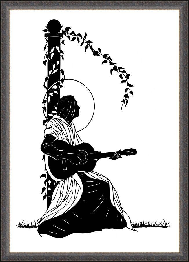 Wall Frame Espresso - Jeanine Deckers - Far Beyond the Stars by Dan Paulos - Trinity Stores