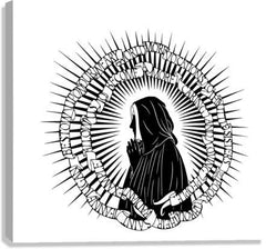 Canvas Print - St. Jeanne Jugan by D. Paulos