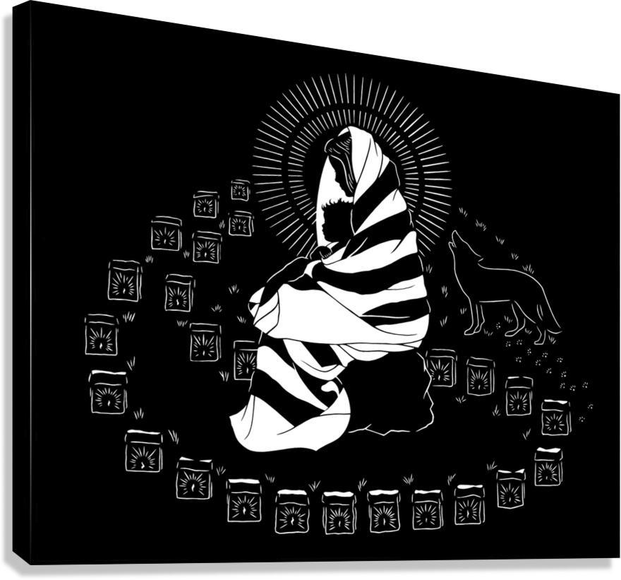 Canvas Print - Lighted Path by Dan Paulos - Trinity Stores