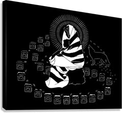 Canvas Print - Lighted Path by D. Paulos