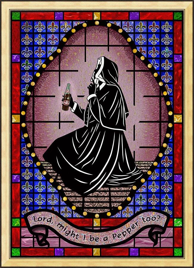 Wall Frame Gold - Lord, May I Be a Pepper Too? by Dan Paulos - Trinity Stores