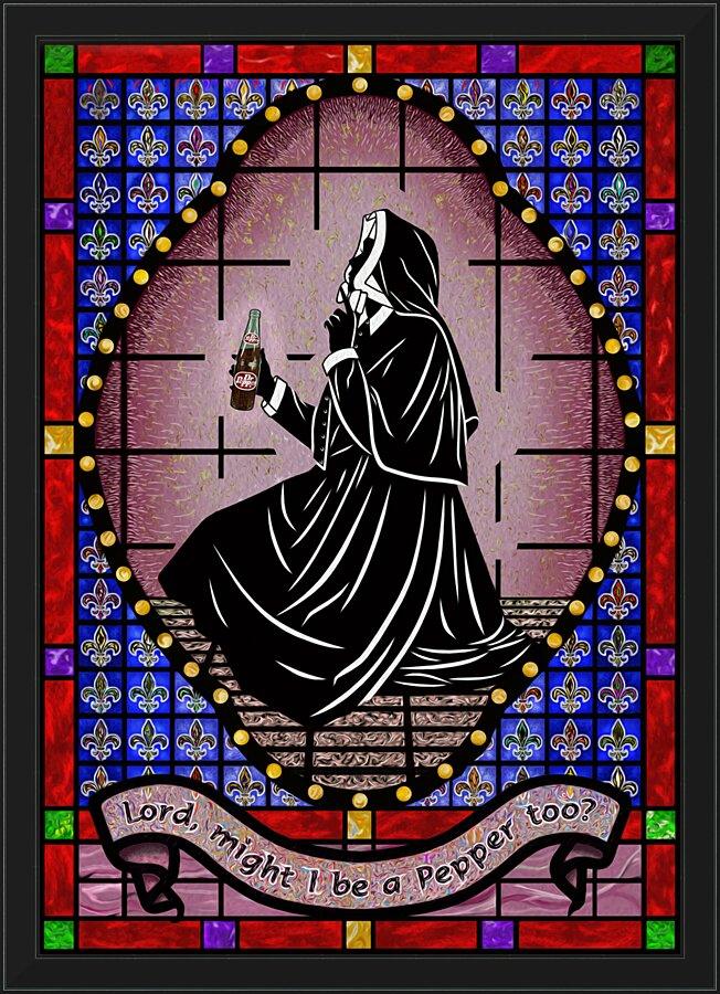 Wall Frame Black - Lord, May I Be a Pepper Too? by Dan Paulos - Trinity Stores