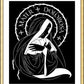 Wall Frame Gold, Matted - Mater Dolorosa - Mother of Sorrows by Dan Paulos - Trinity Stores