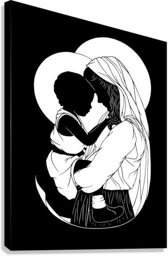 Canvas Print - Mother Most Tender - ver.2 by Dan Paulos - Trinity Stores