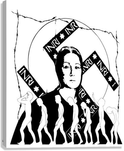 Canvas Print - Madonna of the Slaughtered Jews by Dan Paulos - Trinity Stores