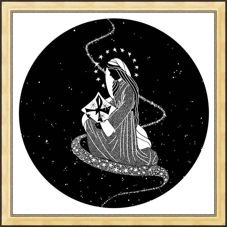 Wall Frame Gold - Morning Star by Dan Paulos - Trinity Stores
