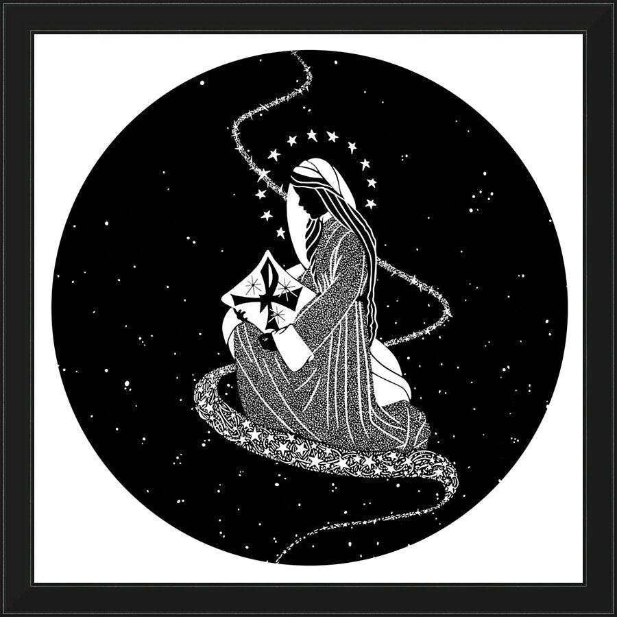 Wall Frame Black - Morning Star by Dan Paulos - Trinity Stores
