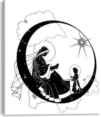 Canvas Print - Music Madonna by D. Paulos