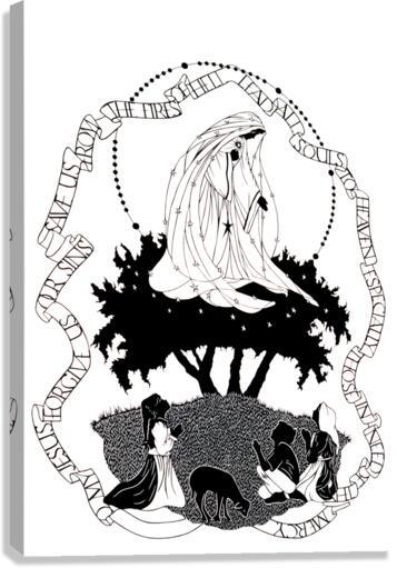 Canvas Print - Our Lady of Fatima by Dan Paulos - Trinity Stores