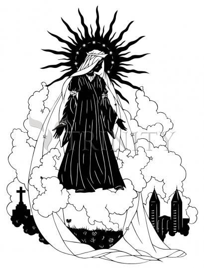 Acrylic Print - Our Lady, Queen of Peace by Dan Paulos - Trinity Stores