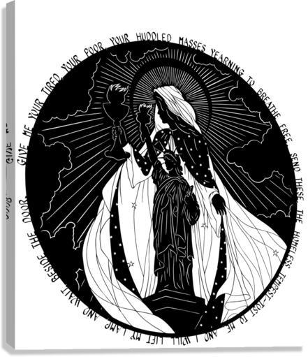 Canvas Print - O Towering Pillars of Freedom by Dan Paulos - Trinity Stores