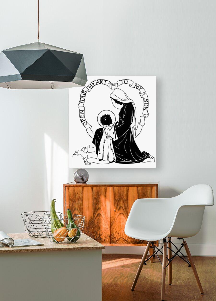 Metal Print - Open Your Heart To My Son - ver.1 by Dan Paulos - Trinity Stores