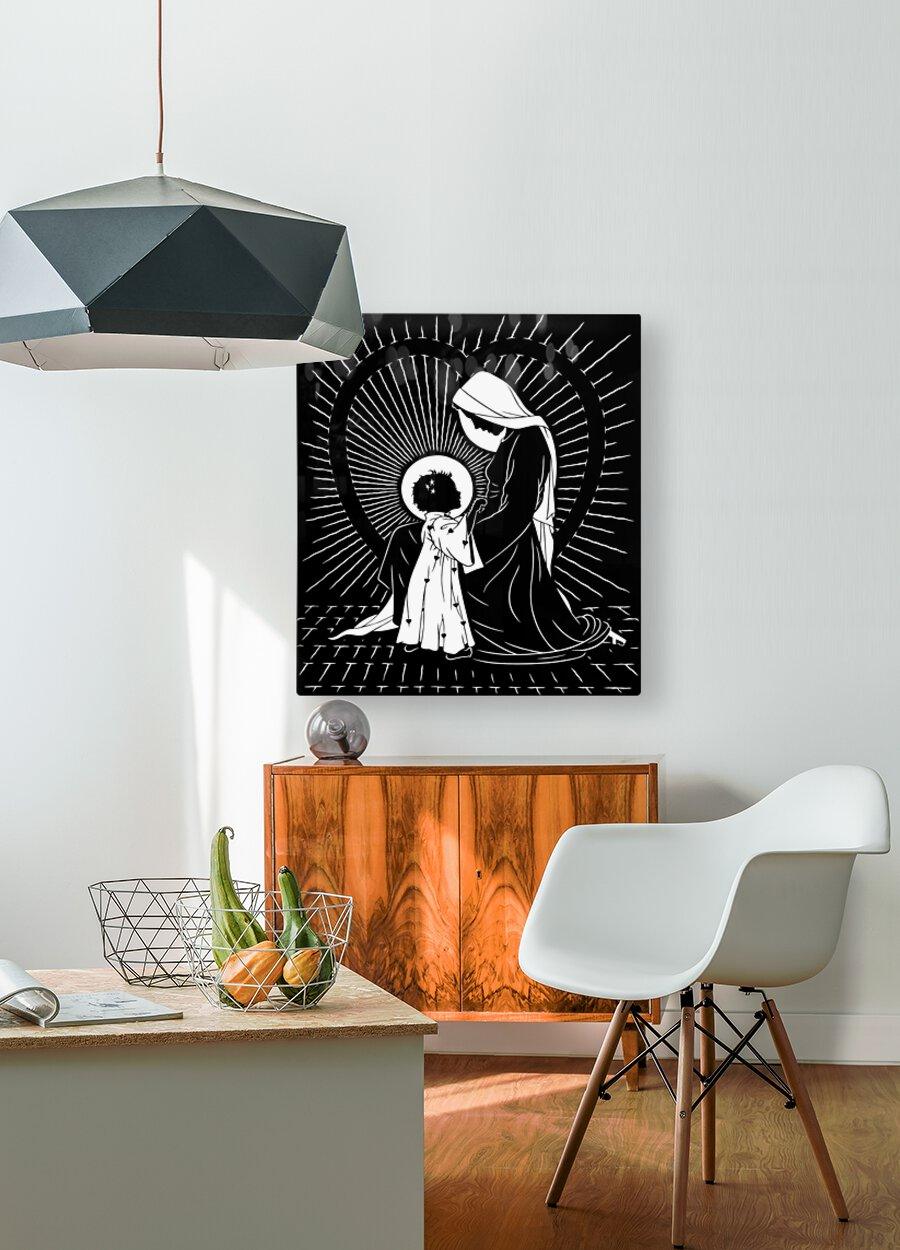 Metal Print - Open Your Heart To My Son - ver.2 by Dan Paulos - Trinity Stores