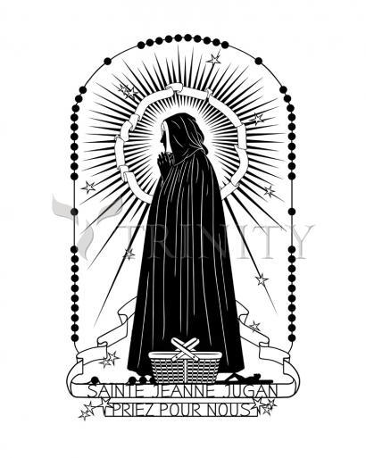 Canvas Print - St. Jeanne Jugan by Dan Paulos - Trinity Stores