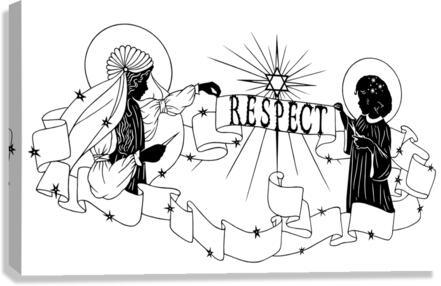 Canvas Print - Respect by Dan Paulos - Trinity Stores
