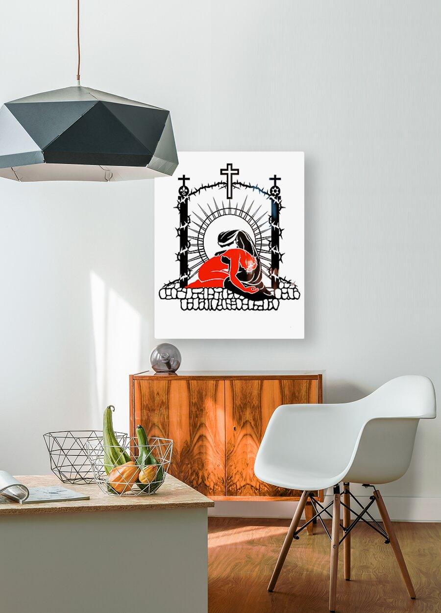 Metal Print - Run With Your Sorrows by Dan Paulos - Trinity Stores