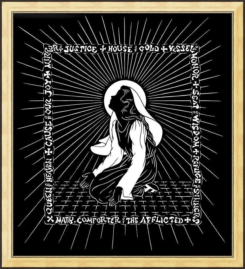 Wall Frame Gold - Chosen One by Dan Paulos - Trinity Stores